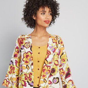 ModCloth Floral Kimono